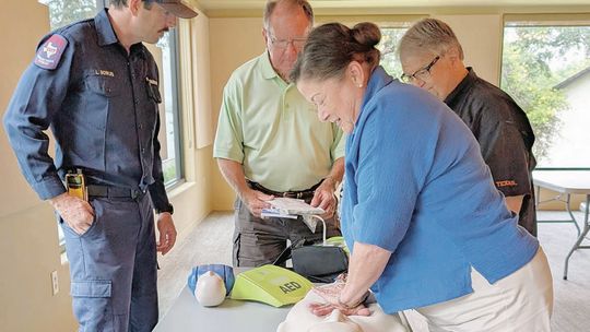 Fire department delivers life-saving lessons in first aid training