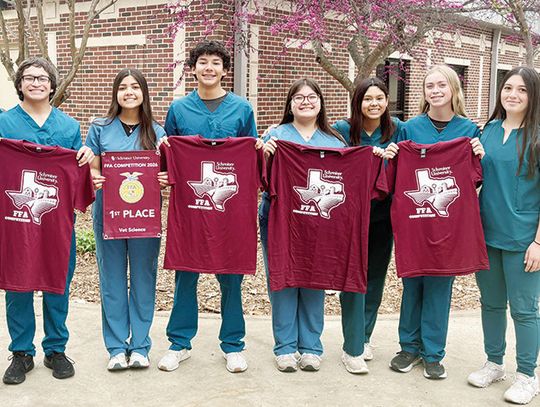 3 Blanco FFA teams take first at Schreiner Invitational