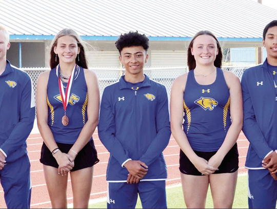 Blanco Relay Team and Three Athletes Qualify for Regional Track Meet