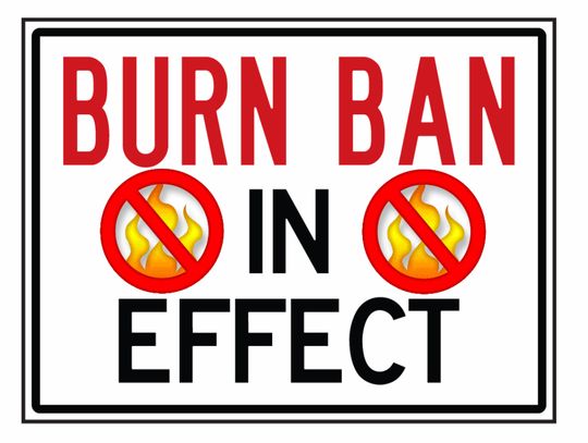 Burn ban is back on after brief hiatus