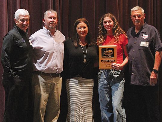 Burns Named Golfer of the Year
