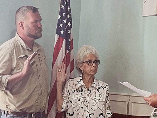 Blanco City Officials Sworn In at May 13 Meeting