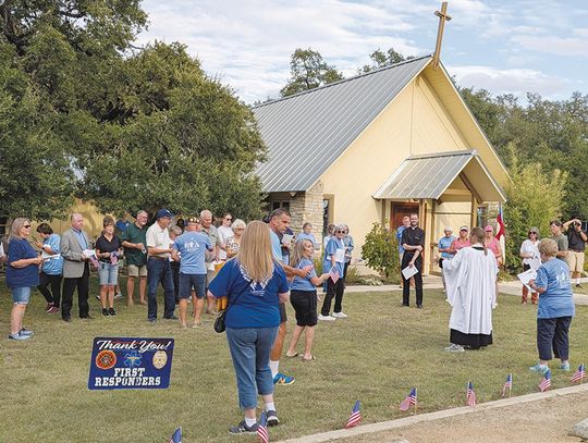 Blanco First Responders Honored on St. Michael’s Feast Day