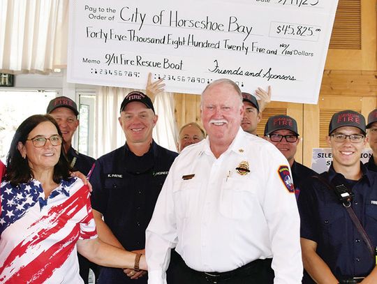Funds Keep Coming for Firefighting Rescue Boat