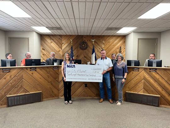 LCRA Awards $28,400 Grant to City of Burnet for Water System Upgrades