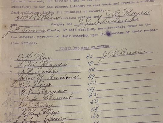 Llano County Advances Preservation of Century-Old Public Records