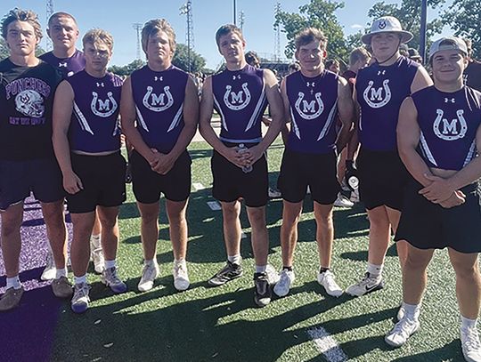 Mason Linemen Excel at State Competition
