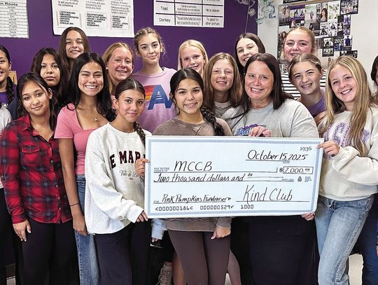 MHS Kind Club Raises $2K for Cancer Benefit