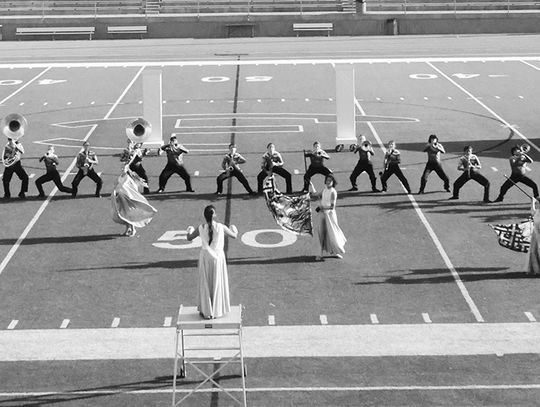 Panther Band competes in Fredericksburg