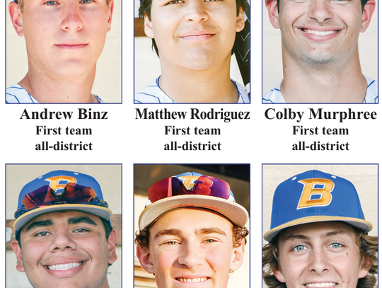 Panther Baseball Team Receives All-District Awards
