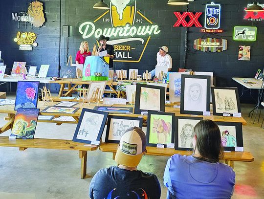 Student art, Science Showcase Held in Marble Falls