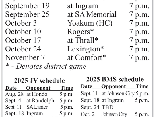 Walker Era of Blanco Football Kicks Off Friday