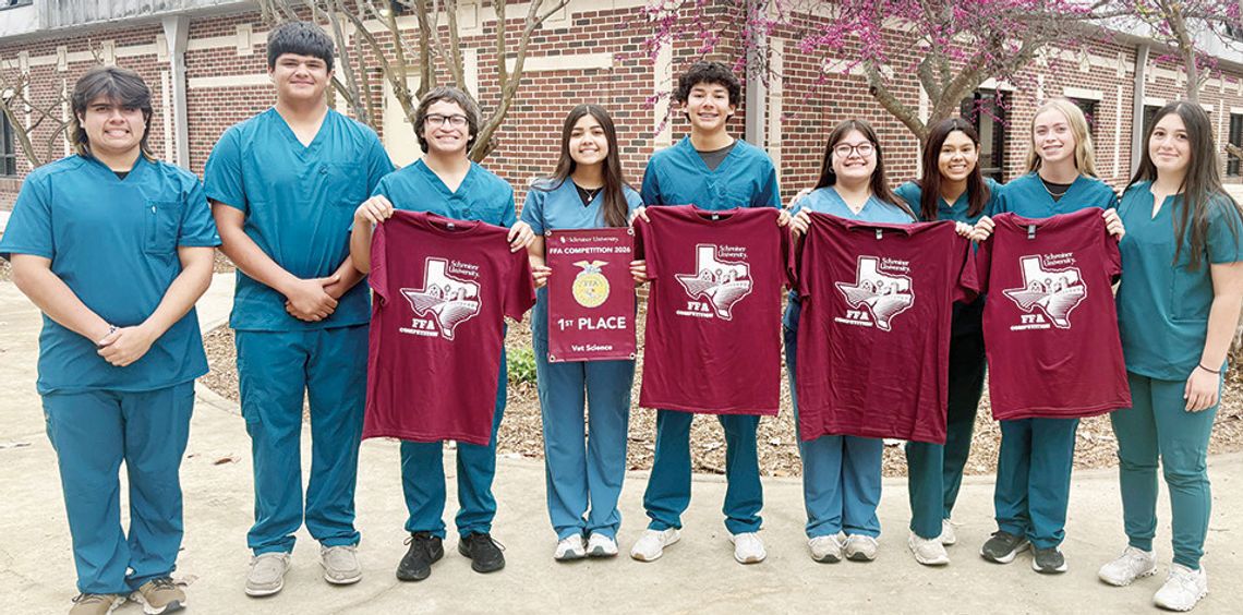 3 Blanco FFA teams take first at Schreiner Invitational