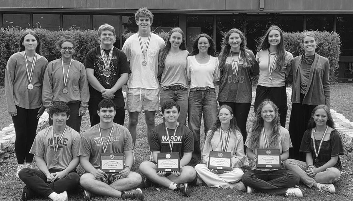 Mason UIL Academics Team Wins Regional Championship