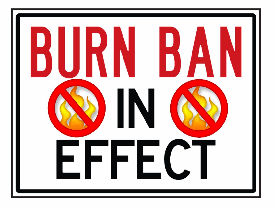 Burn ban is back on after brief hiatus