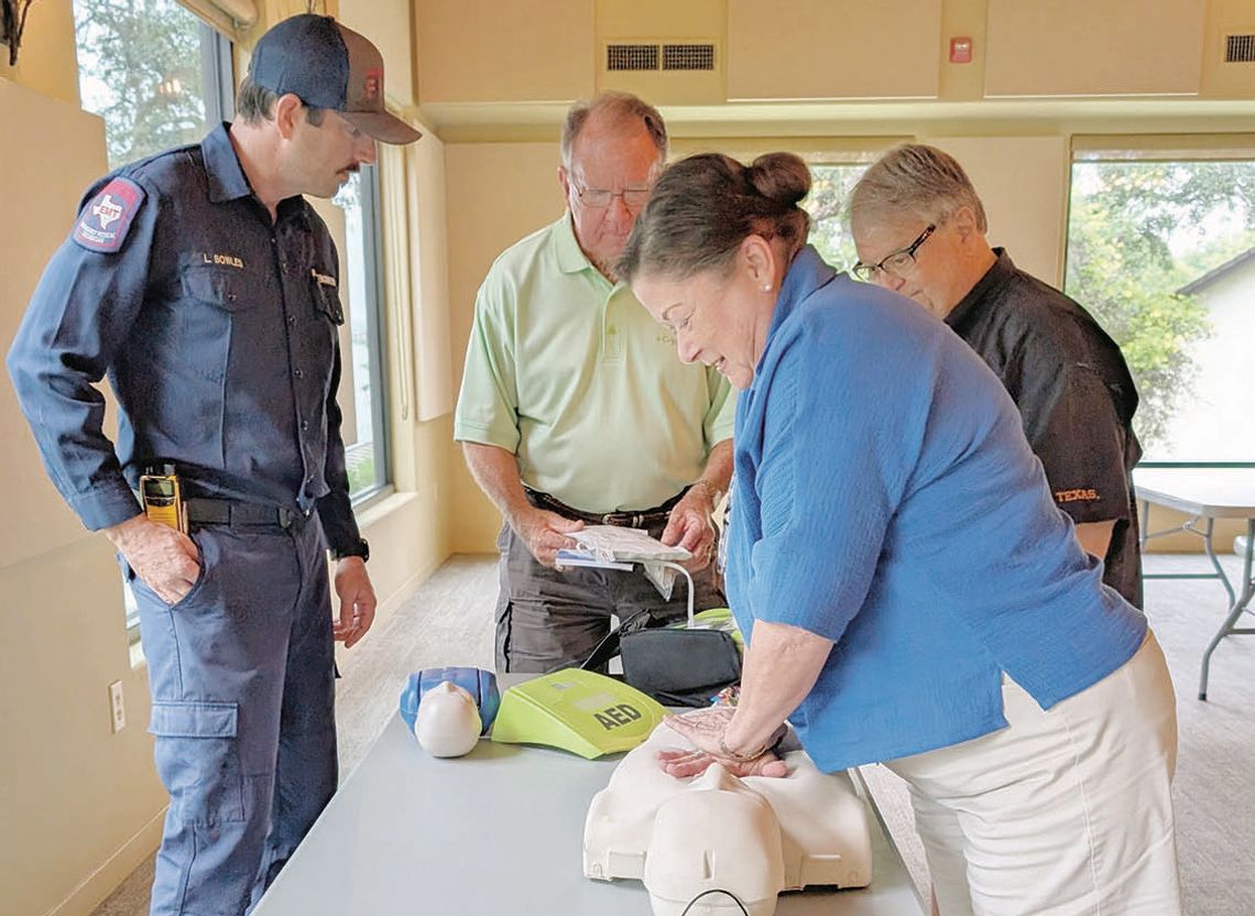Fire department delivers life-saving lessons in first aid training