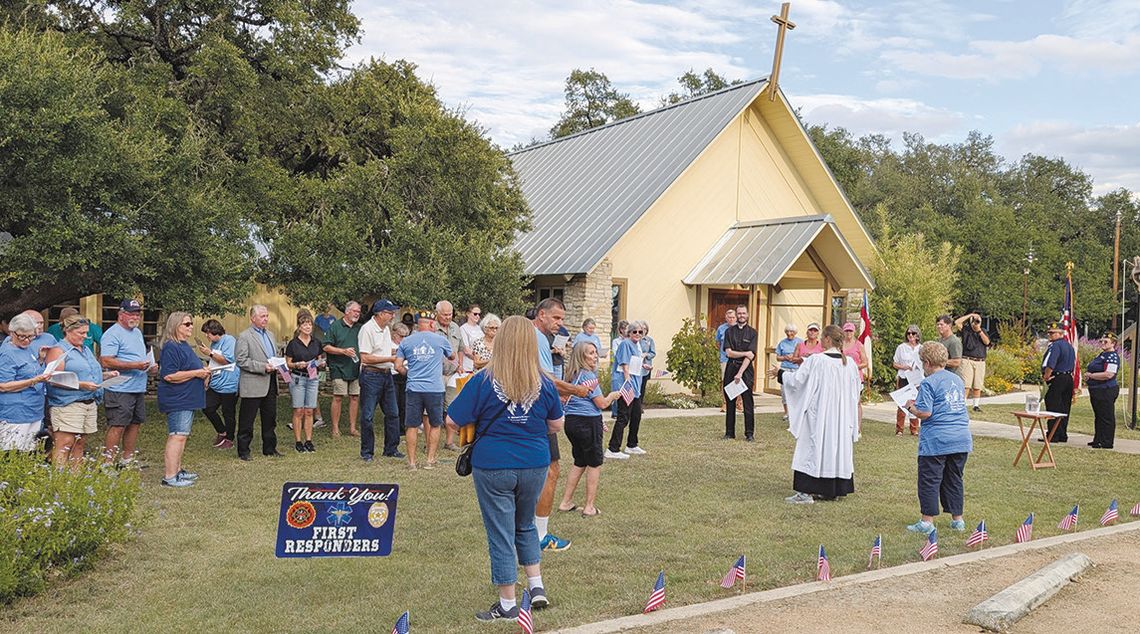 Blanco First Responders Honored on St. Michael’s Feast Day