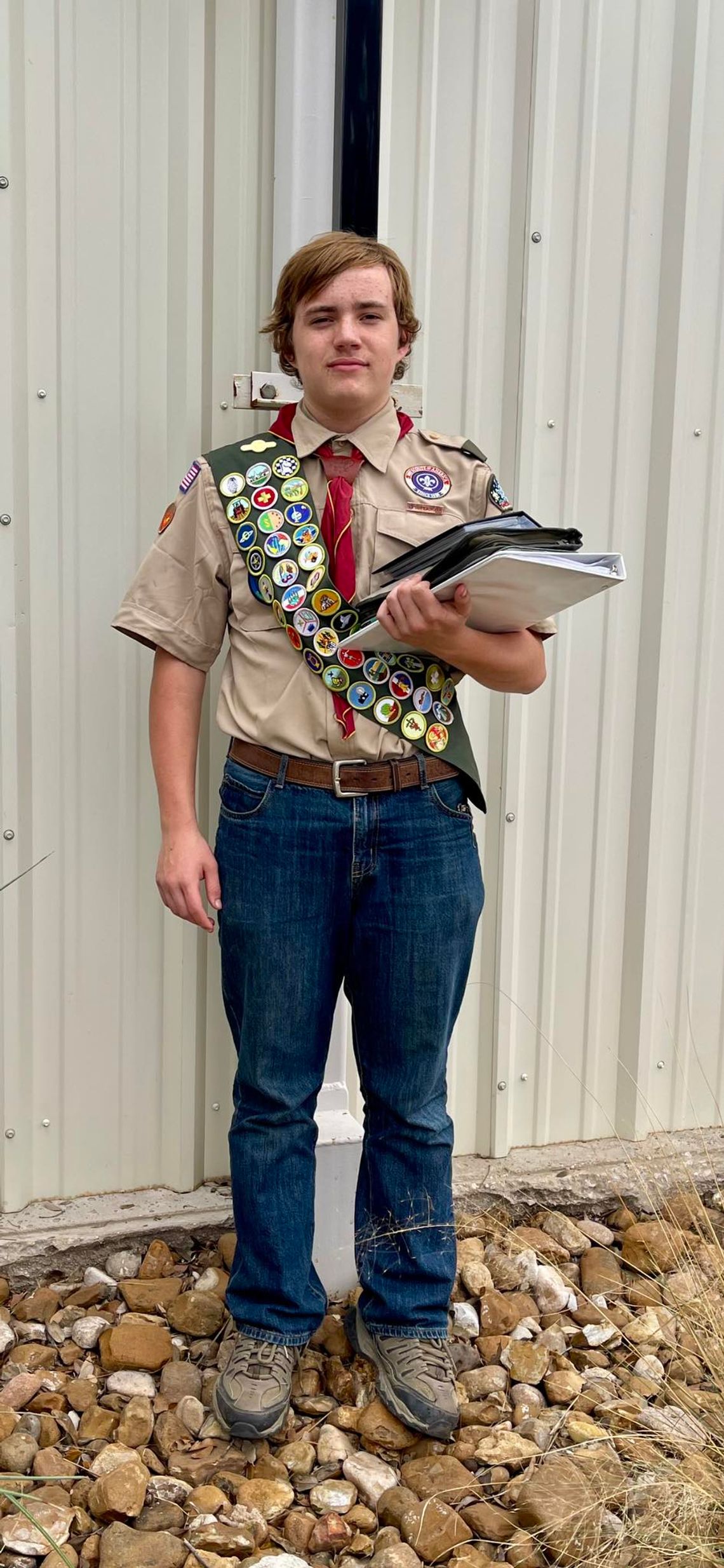 Fortune Earns Eagle Scout Rank at 13 Years Old