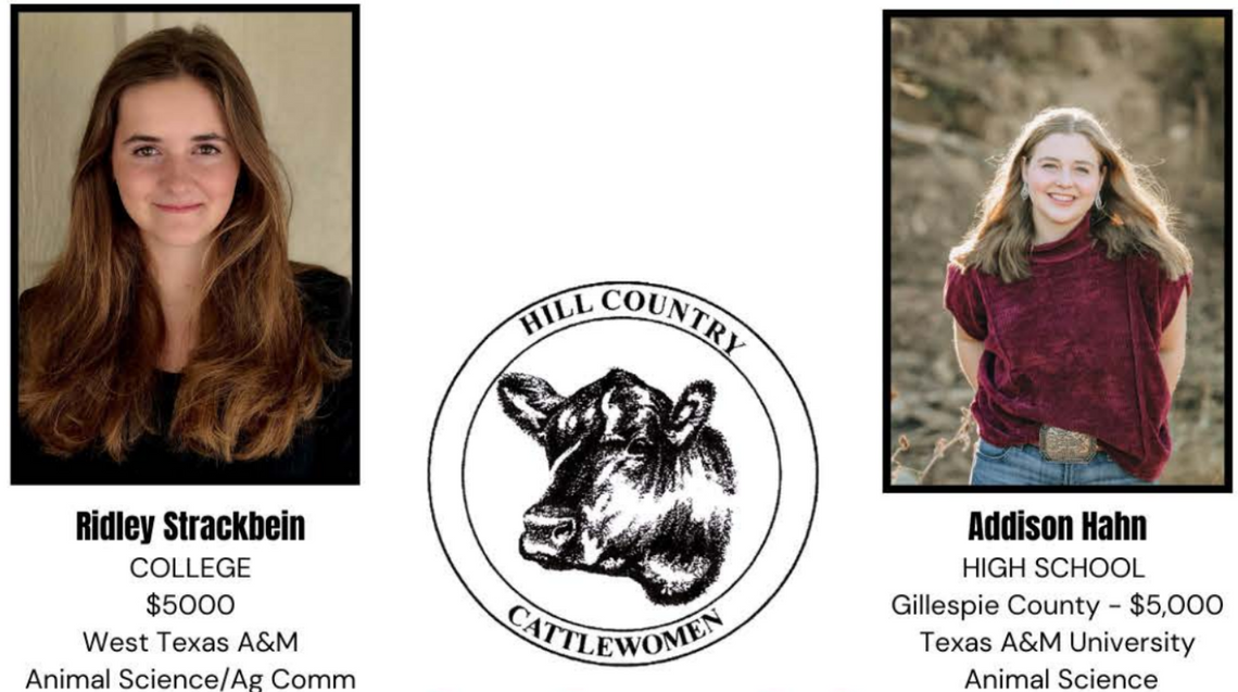 Hill Country CattleWomen Announce 2025 Scholarship Awards