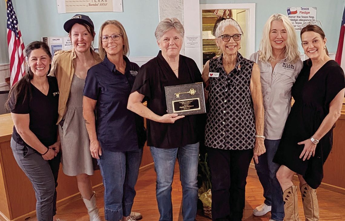 Holmes Honored with Key to the City