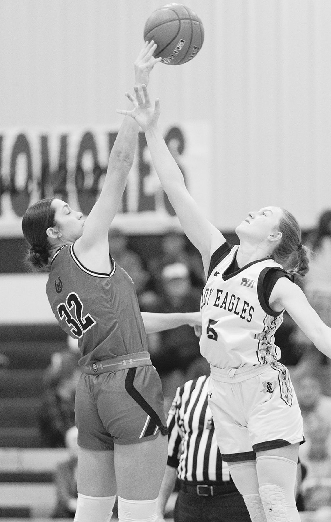 Lady Eagles eliminated from playoff race with losses to Harper, Mason