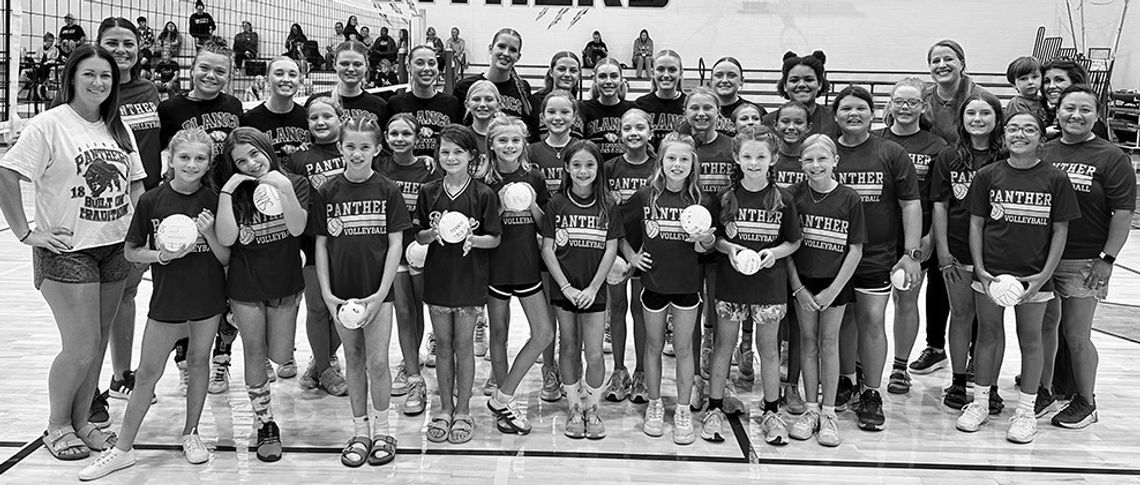 Lady Panthers fall to Saints, sweep Lady Bulldogs