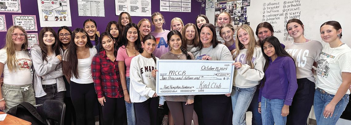 MHS Kind Club Raises $2K for Cancer Benefit