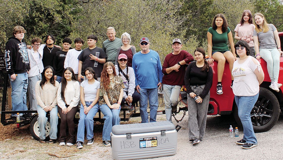 MFHS students clean trails on Rick Edwards Day of Service