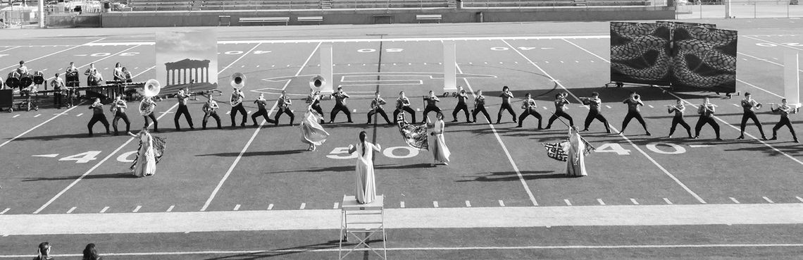 Panther Band competes in Fredericksburg