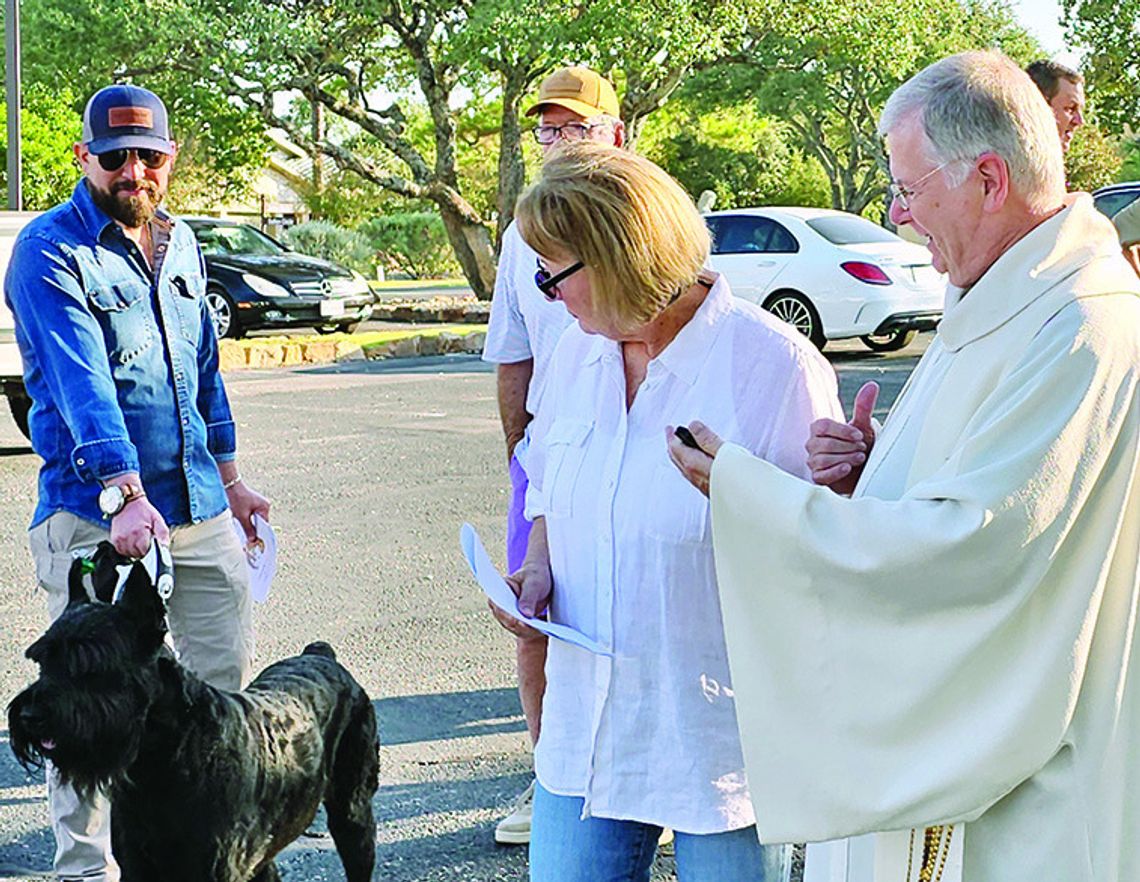 Pet blessing held on feast day of St. Francis
