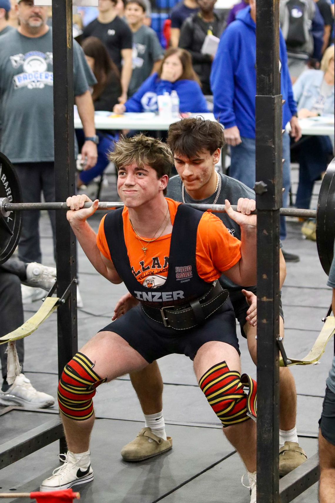 Powerlifters Show Their Commitment, Might Powerlifters Show Their Commitment, Might