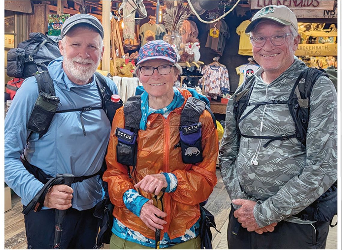 Trail Walkers Explore Blanco County