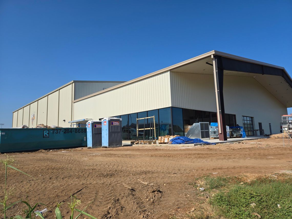 Work Continues to Indoor Facility Additions