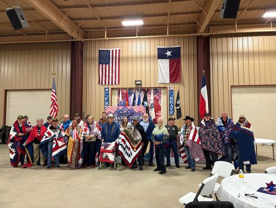 Llano Quilts of Valor Veterans Day Event 2025