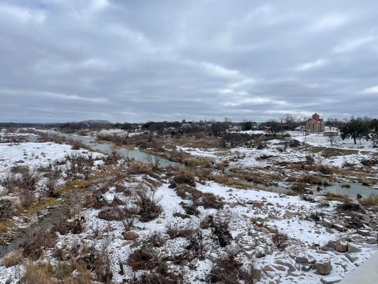 Winter Storm Fern Hits Llano - January 2026